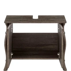 2-türiger Waschbeckenschrank in Eiche Grau NB - Fionora