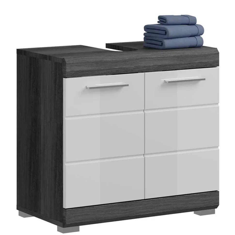 2-türiger Waschbeckenunterschrank 60x56x34 cm - Nancys