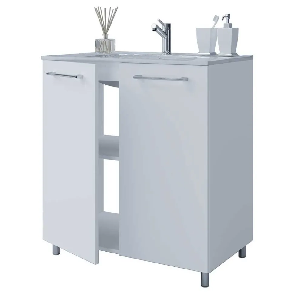 2-türiger Waschtisch mit Einlassbecken - Ipsum