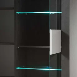 3-türiger Wohnzimmer Schrank mit Glas - Istensa