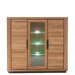 3-türiger Wohnzimmerschrank 153x142x40 cm - Vlacoma