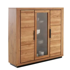 3-türiger Wohnzimmerschrank 153x142x40 cm - Vlacoma