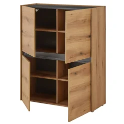 4-türiges Highboard modern - Colomania