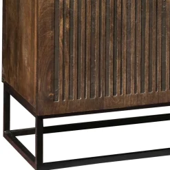 3-türiges Holz Sideboard mit Bügelgestell - Lyrica