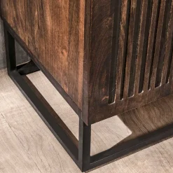 3-türiges Holz Sideboard mit Bügelgestell - Lyrica