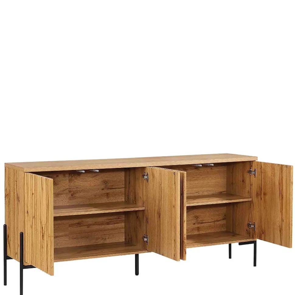 4-türiges Sideboard im Skandi Design - Elastian
