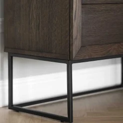 2-türiges Sideboard in Eiche Braun - Ekorena