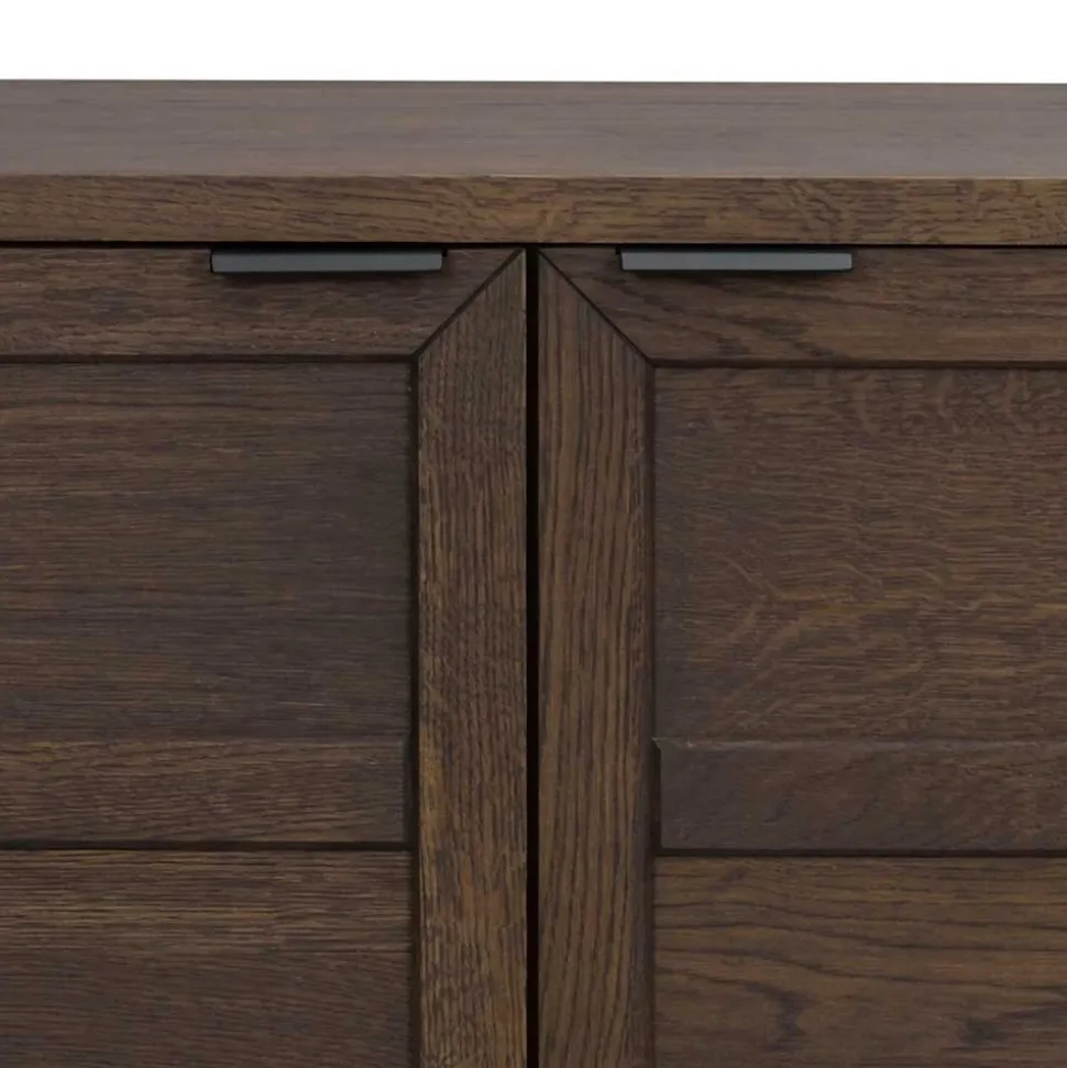 2-türiges Sideboard in Eiche Braun - Ekorena