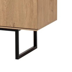 4-türiges Sideboard in Eiche Stone - Jaskin