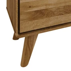 2-türiges TV Lowboard aus Holz Wildeiche - Eavy I