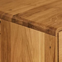 2-türiges TV Lowboard aus Holz Wildeiche - Eavy I