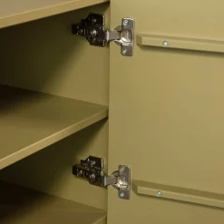 4-türiges TV Lowboard in Khaki - Biledda