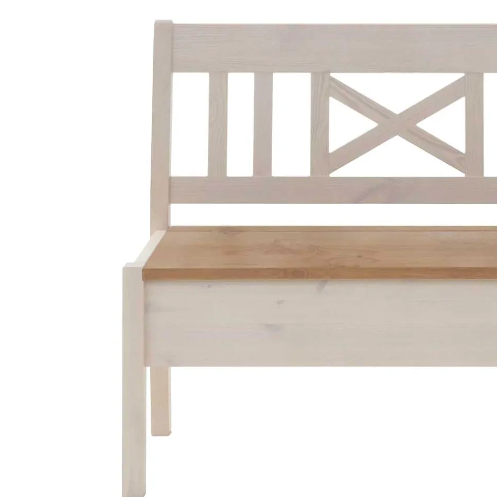 Truhenbank Lugon im Landhausstil