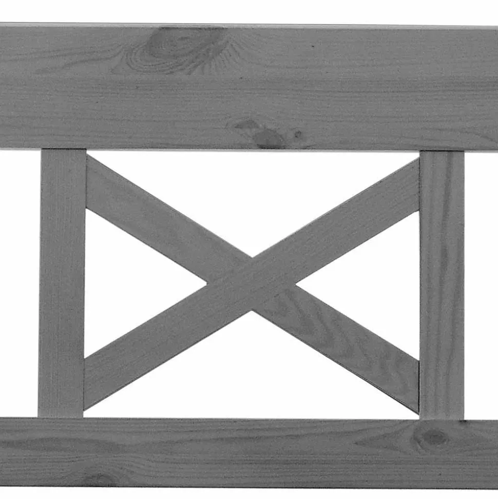 Truhenbank mit Armlehnen Jytte aus Kiefernholz