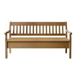 Truhenbank Ribardo aus Kiefer massiv