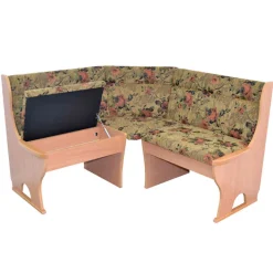 Truhen-Eckbank in Buche - Gifion