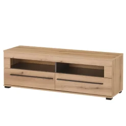 TV Anbauwand in Eiche - Brocus (vierteilig)