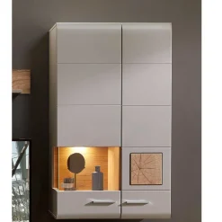 TV Anbauwand Möbel mit LED Licht - Fraguca (fünfteilig)