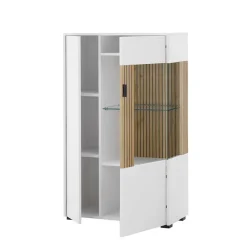 TV Anbauwand Set modern - Nenaloro (vierteilig)