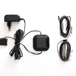 TV Anbauwand teilmassiv Set - Vlacoma (vierteilig)