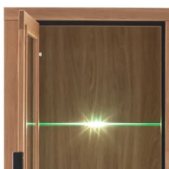 TV Anbauwand teilmassiv Set - Vlacoma (vierteilig)