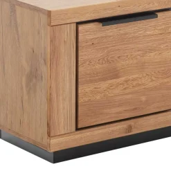 TV Anbauwand teilmassiv Set - Vlacoma (vierteilig)