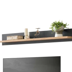 TV Anbauwand Wohnzimmermöbel Set - Lionel (vierteilig)