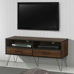 TV Board in brauner Holzoptik - Hamidy