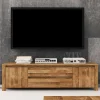 TV Board Nadalia aus Wildeiche Massivholz