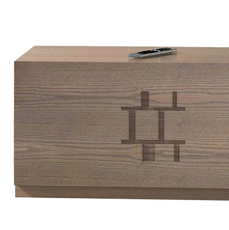 TV Element in Esche Dunkel - Lacruzira (2er Set)