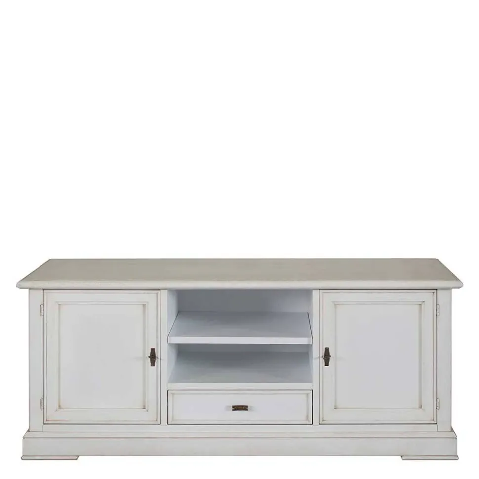 TV Kommode in Antikweiß - Annot