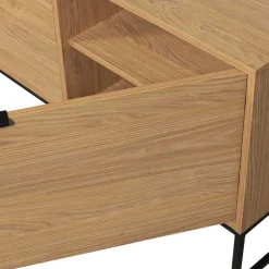 TV Kommode in Eiche Natur Dekor - Ariadelco