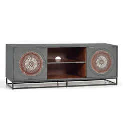 TV Lowboard - dekorativ mit Mandalas - Mesusco