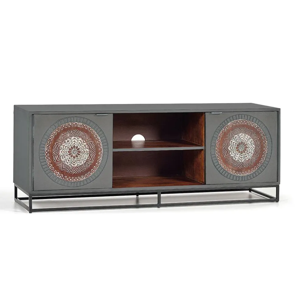 TV Lowboard - dekorativ mit Mandalas - Mesusco