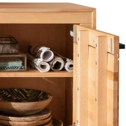 TV Lowboard aus geöltem Kernbuche Holz - Sarosca