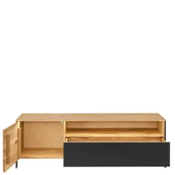 TV Lowboard aus Wildeiche massiv mit LED - Viligrana