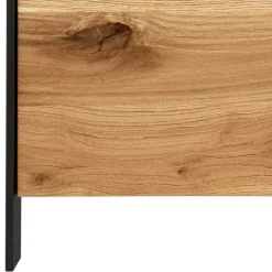 TV Lowboard aus Wildeiche massiv mit LED - Viligrana