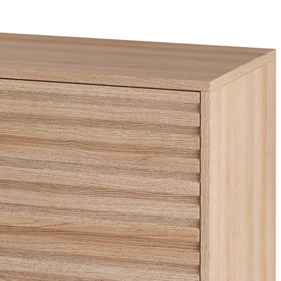 TV Lowboard in Eiche Holzdekor - Lunira