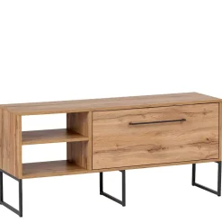 TV Lowboard in Eiche Touchwood - Swurta