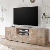 TV Lowboard mit Muster Print - Bielvas