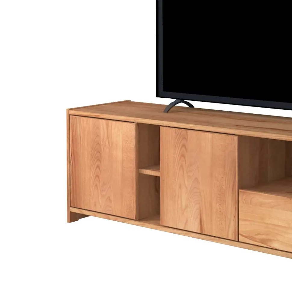 TV Lowboard Salomonia aus Kernbuche Massivholz