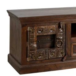 TV Lowboard Solapura aus Teak Massivholz