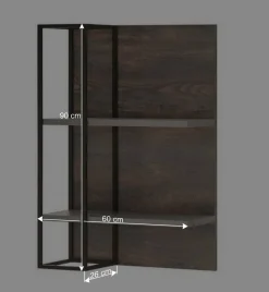 TV Lowboard und Wandregal Set - Mundo (zweiteilig)