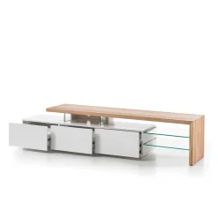 TV Tisch Heaven in Weiß