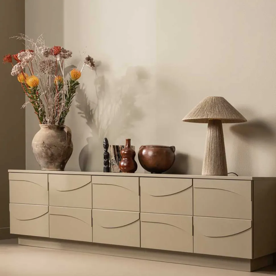 TV Unterschrank in Schlammfarben - Ophra