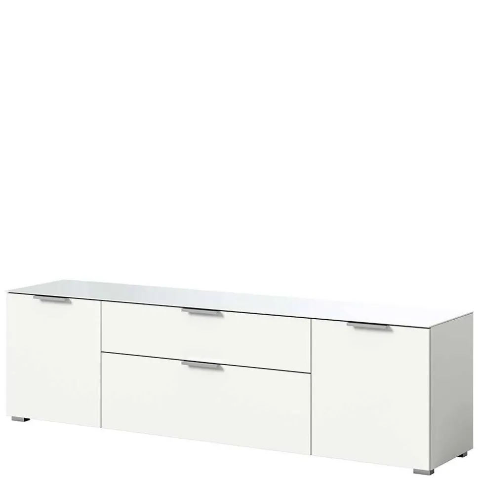TV Unterschrank in Weiß - Intiatos