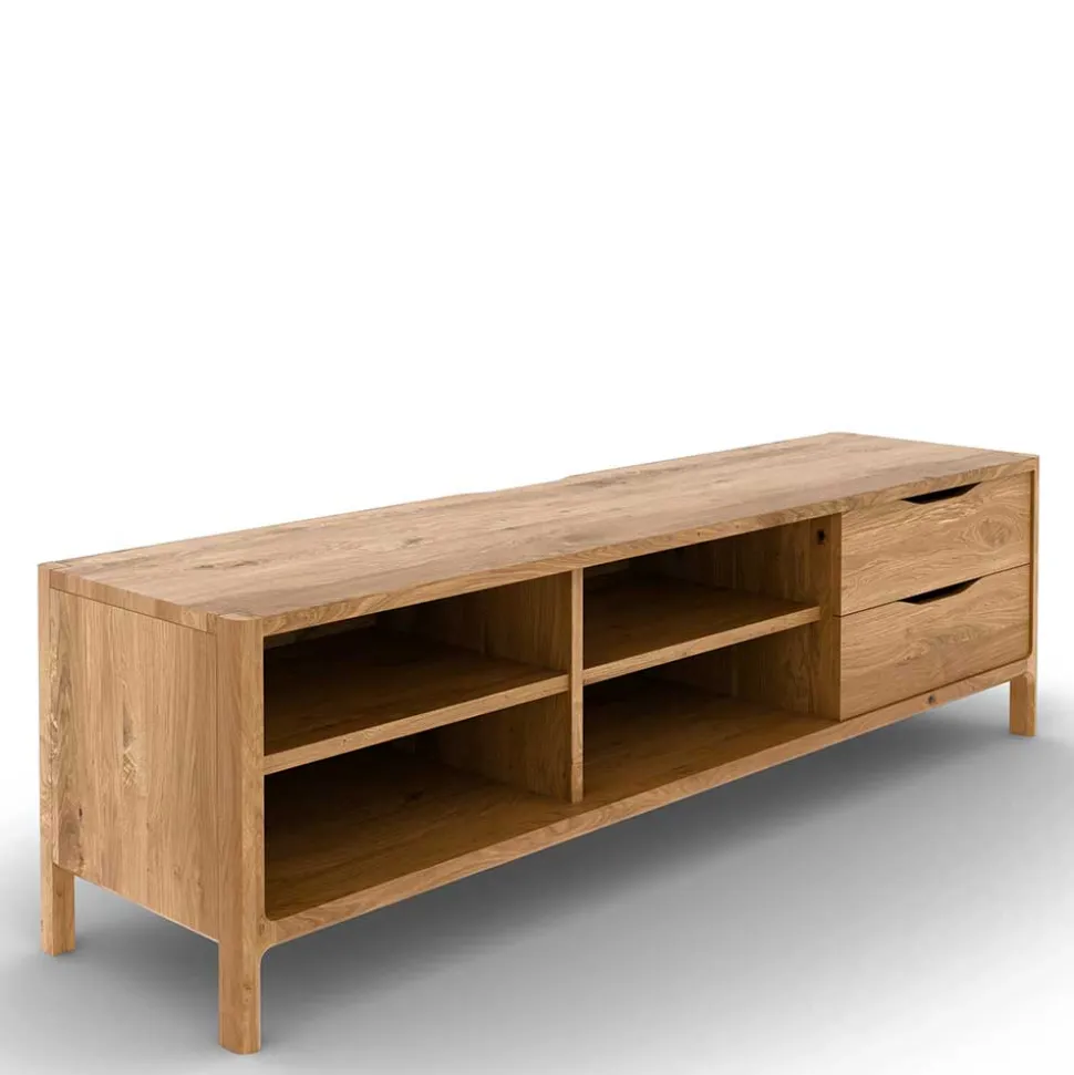 TV Unterschrank mit vier Fächern und zwei Schubladen - Laida