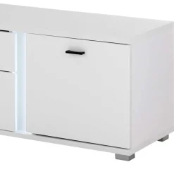 TV Wohnwand beleuchtet Möbelset - Tirol (dreiteilig)