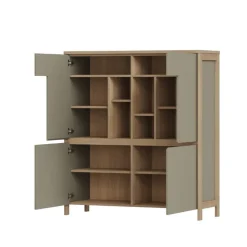 TV Wohnwand in Eukalyptus und Eiche Optik - Promo (dreiteilig)