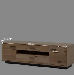 TV Wohnwand Möbel als Set - Crupean (vierteilig)